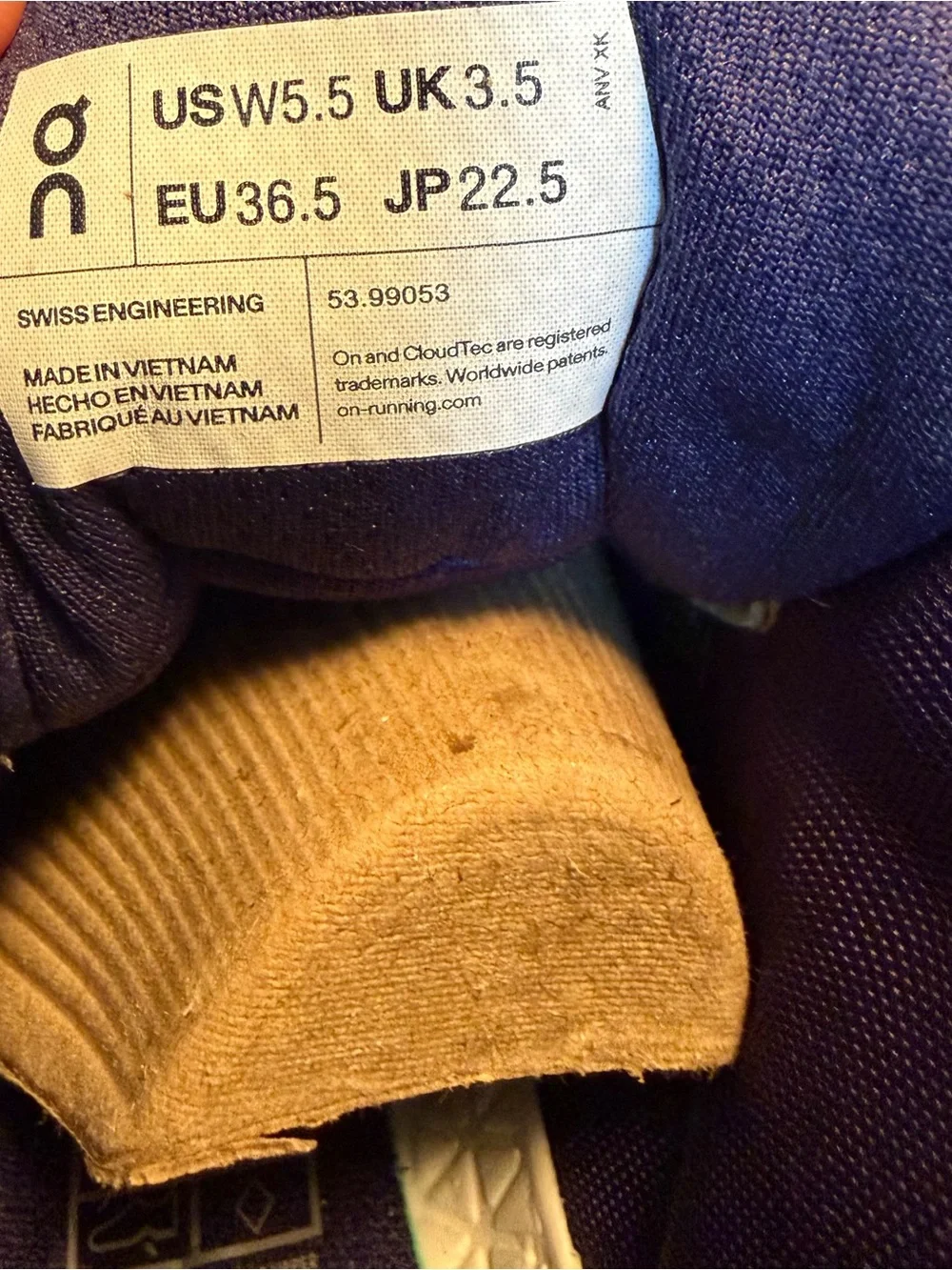 On Running Men's Mid-Top Hiking Boots in Navy and Olive